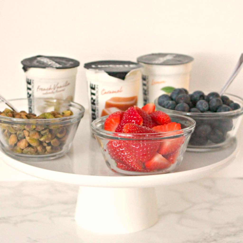 DIY Yogurt Bar with Liberté Yogurt YogurtPerfection Casa de Crews