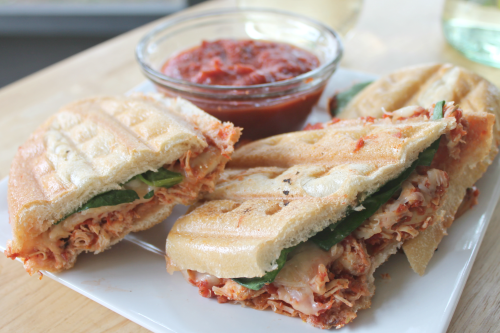 chicken parm panni #comfortfood #sundaysupper