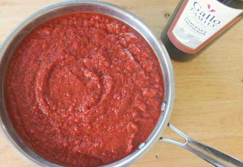 Classic Marinara Sauce with Cabernet Sauvignon for #SundaySupper