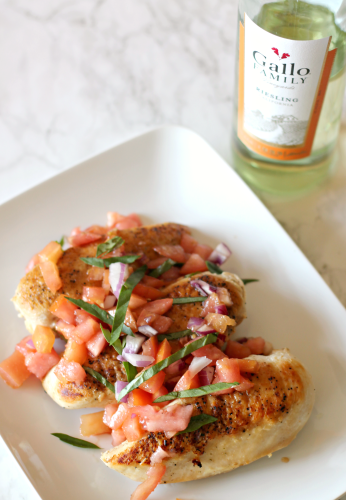 Bruschetta Chicken and Pasta for #SundaySupper