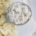 french onion dip with greek yogurt