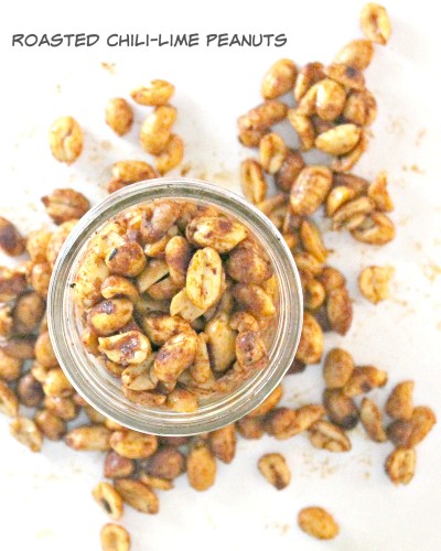 Roasted Chili-Lime Peanuts for #SundaySupper
