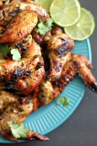 Cilantro-Lime Chicken Wings for #SundaySupper #GalloFamily