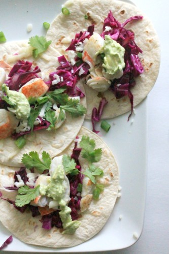 Lobster Tacos with Avocado Aioli #WeekdaySupper