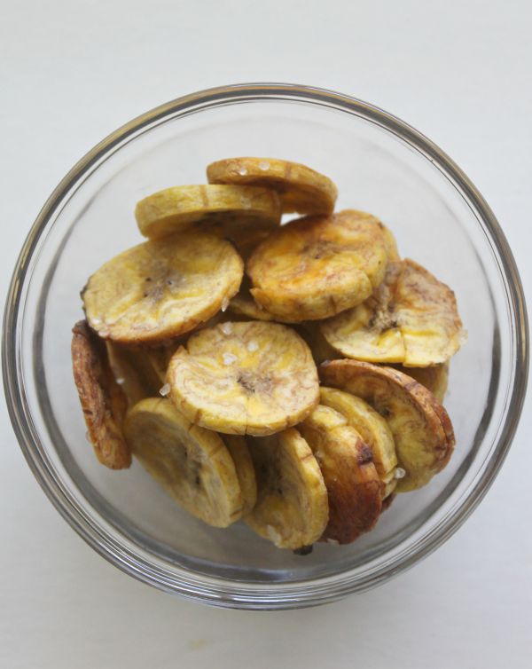 Making homemade plantain chips is insanely easy. You'll never buy a bag from the store again!