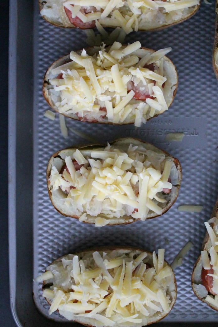 Kielbasa Stuffed Twice-Baked Potatoes1