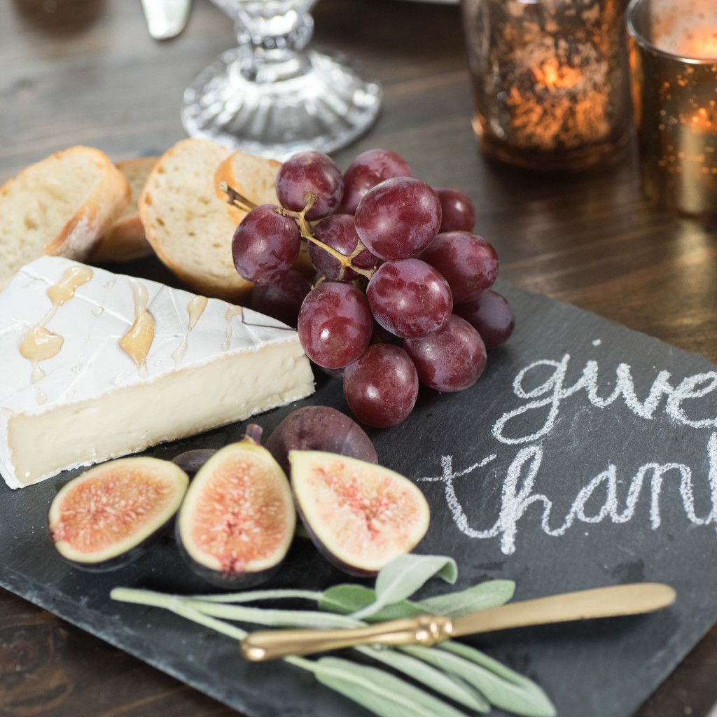 Figs, honey, and cheese plate for Thanksgiving View More: http://carolineevan.pass.us/friendsgiving
