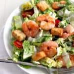 Buffalo Shrimp Caesar Salad