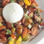 Burrata Caprese KETO