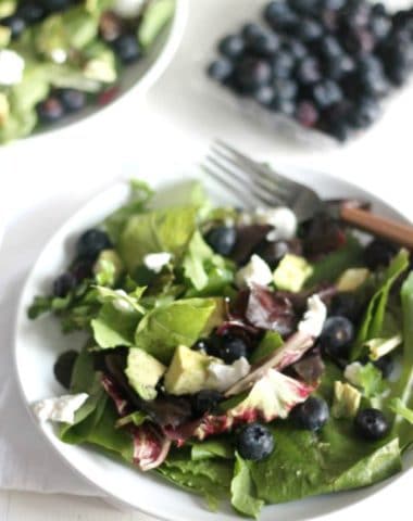 Spring Mix Salad with a Grapefruit Poppy Seed Vinaigrette