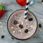 Strawberry Mocha Yogurt Smoothie