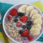 Mixed Berry Smoothie Bowl with Greek Yogurt