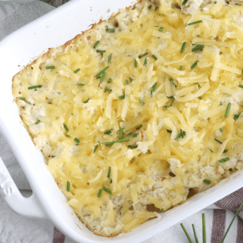 Smoked Gouda Cauliflower Casserole [lowcarb] Casa de Crews