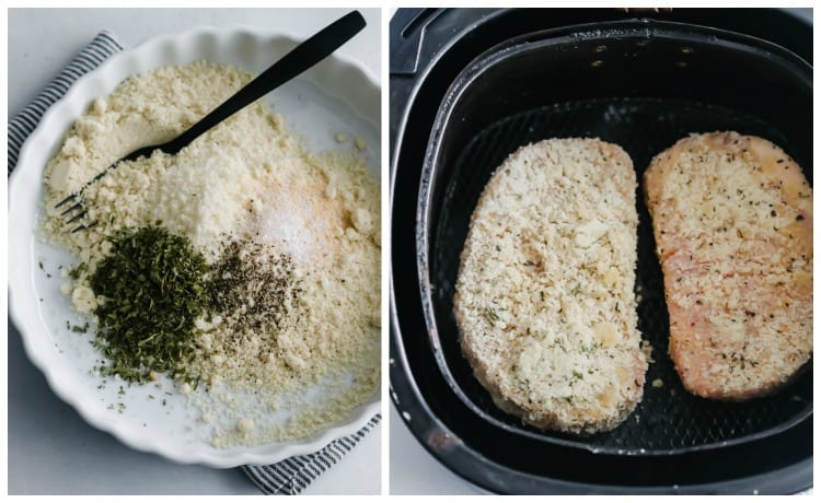 Almond Breaded Pork Chops