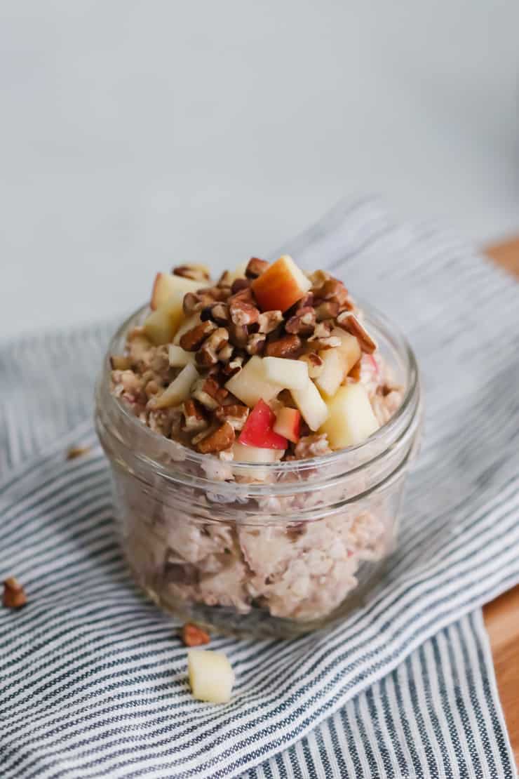 Apple Butter Overnight Oats