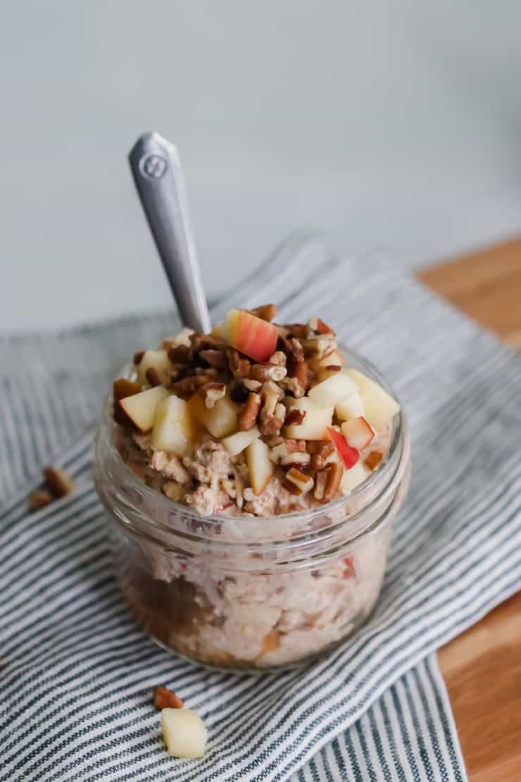 Apple Butter Overnight Oats