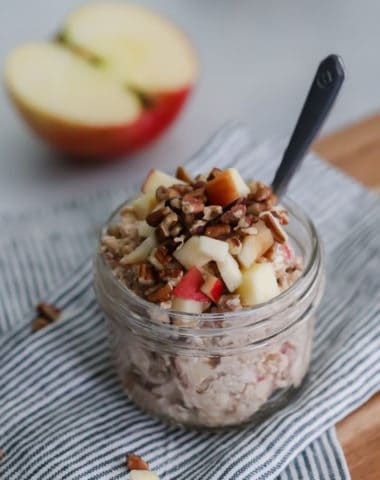 Apple Butter Overnight Oats