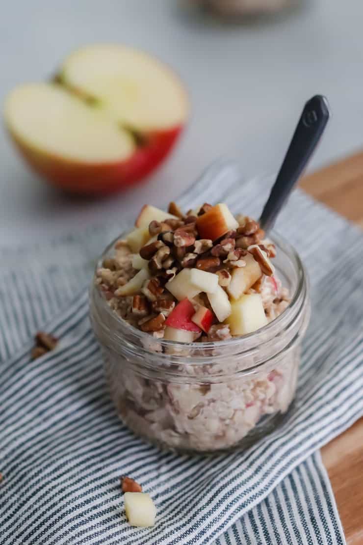 Apple Butter Overnight Oats