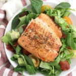 salmon BLT salad