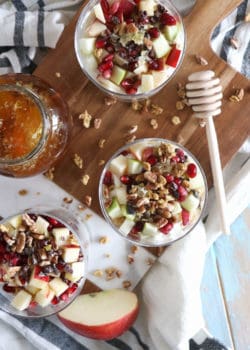 Winter Fruit Parfaits