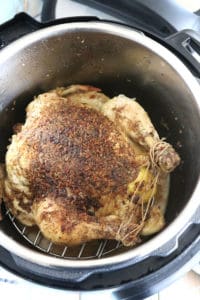Instant Pot Whole Chicken: ready in 45 minutes!