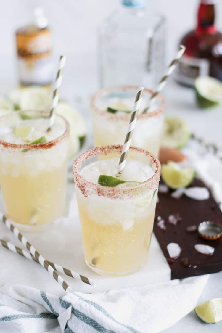 Beer Margaritas with Corona and Fresh Lime