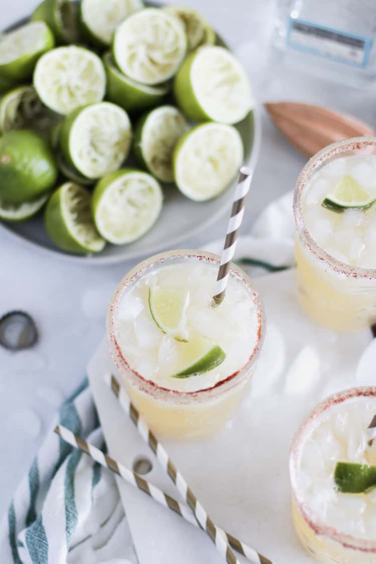 Beer Margaritas with Corona and Fresh Lime