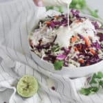 Cilantro Lime Coleslaw