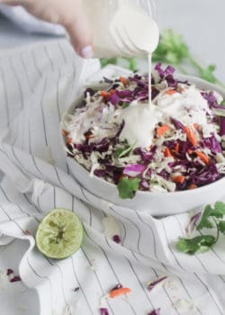 Cilantro Lime Coleslaw