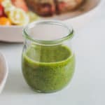 roasted garlic pistachio pesto