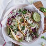 chili lime cilantro shrimp tacos