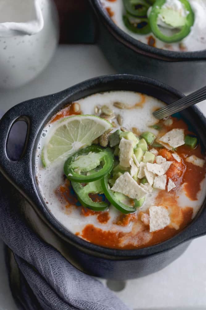 Slow Cooker Paleo Pumpkin Chili with Turkey