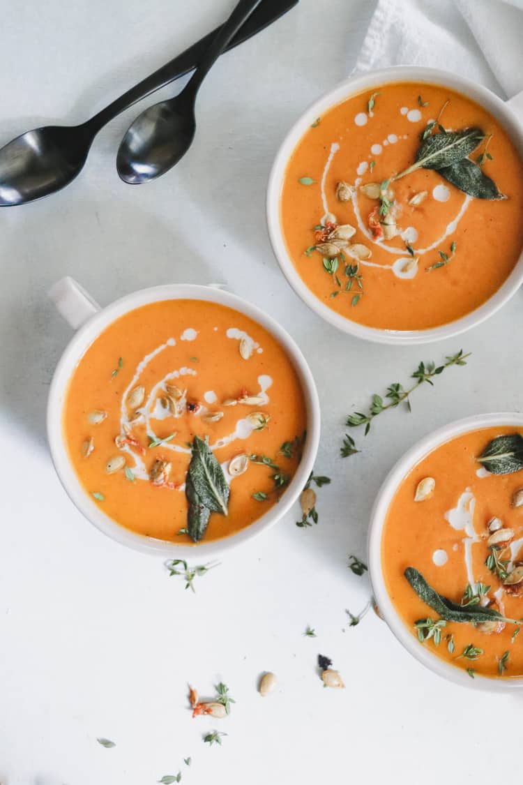 Butternut Squash Soup [whole 30, paleo]