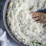 roasted garlic parmesan mashed cauliflower