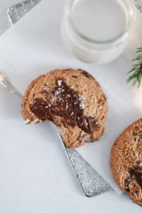 almond flour chocolate chunk cookies