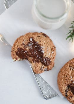 almond flour chocolate chunk cookies