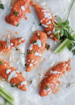 whole30 buffalo chicken tenders in the air fryer