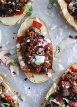 whole30 pizza potato skins