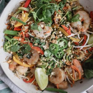 whole30 shrimp pad thai