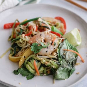 whole30 shrimp pad thai