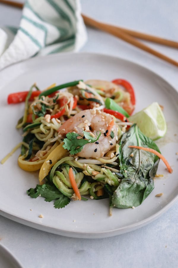 whole30 shrimp pad thai