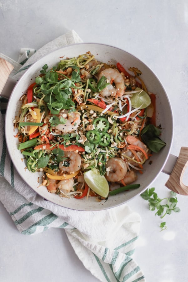 whole30 shrimp pad thai