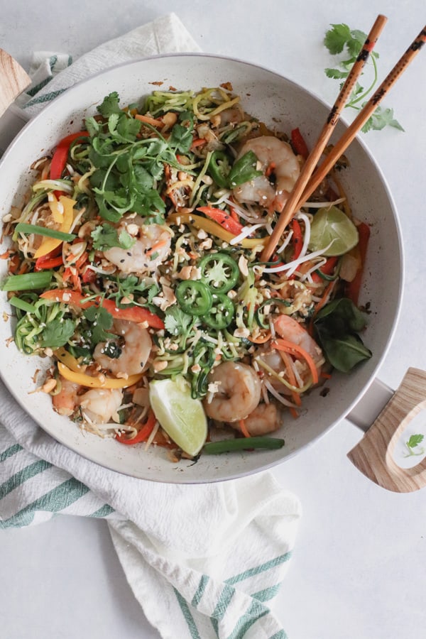 whole30 shrimp pad thai