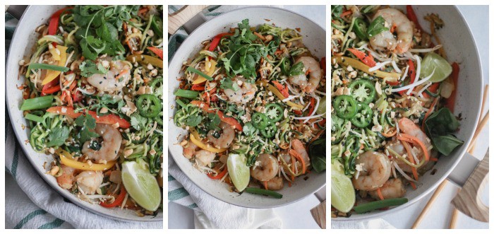 whole30 shrimp pad thai