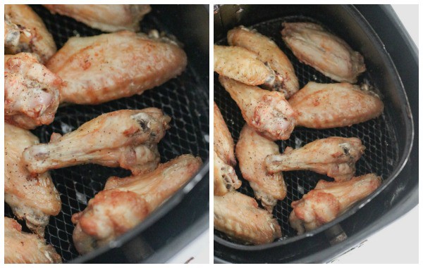 whole30 teriyaki chicken wings in the air fryer