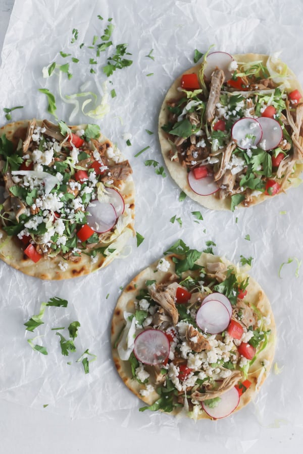 easy chicken tostada recipe