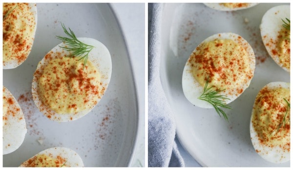 classic deviled eggs in the instant pot