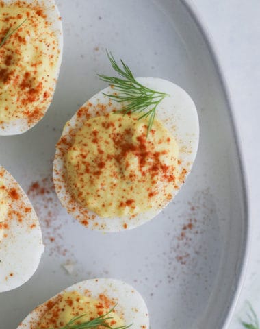 classic deviled eggs in the instant pot #whole30 #paleo