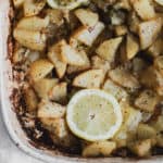 whole30 greek lemon potatoes