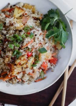 cauliflower shrimp fried rice